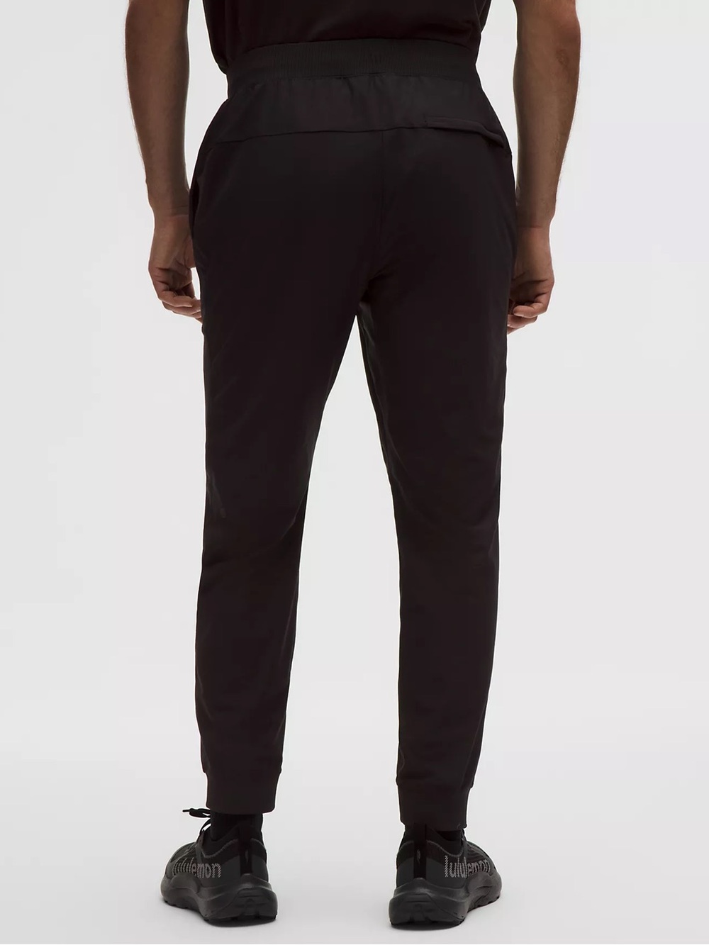 Lululemon ABC Warpstreme Jogger Mens Large Black Activewear Gym - Picture 2 of 14